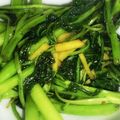 chobirio's cooksnap of when they made 空芯菜の炒め物.