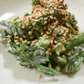 hime犬's cooksnap of when they made 菜の花のわさびマヨネーズ和え.
