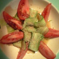 naruzo01's cooksnap of when they made ＊簡単＊トマトと胡瓜の中華サラダ＊.