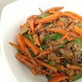 yukabocha's cooksnap of when they made 人参がモリモリ食べれる炒め物！.