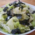 戴きます's cooksnap of when they made 胡麻海苔レタス.
