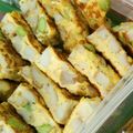 pg077782's cooksnap of when they made 簡単お弁当♡枝豆とチーズｉｎオムレツ.