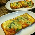 ＊葉っぱちゃん＊'s cooksnap of when they made キムチーズ☆厚揚げ.