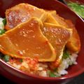 わんこmama's cooksnap of when they made ねぎたっぷりで♪韓国風焼きまぐろ丼.