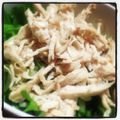 やよもも's cooksnap of when they made 鶏むね肉orささみのマヨポン☆サラダ.