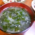 ユーロン's cooksnap of when they made ✿アンチエイジング✿海藻だけのお味噌汁.