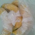 yukikabo's cooksnap of when they made ２週間後の中身も皮もきれいなバナナの保存.