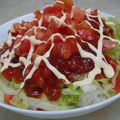 nomuharu's cooksnap of when they made 沖縄産のおいしいタコライス.