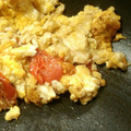 しましまもっぷ's cooksnap of when they made トマトと卵のさっと炒め.