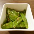 kko331's cooksnap of when they made きぬさやのごま味噌和え.