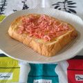 kururin18's cooksnap of when they made 味噌マヨ✿桜エビトースト.