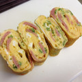 akilondon's cooksnap of when they made お弁当ハムと水菜の卵焼き♡.