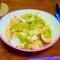 よしみるく's cooksnap of when they made 胸肉と春キャベツの甘辛♡マヨ炒め.