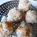 ばななっぺ's cooksnap of when they made 余りご飯をリメイク★モチモチお団子.