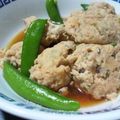 airitkd's cooksnap of when they made しめじとスナップエンドウの鳥つくね煮.