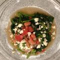 megbuta's cooksnap of when they made トマトとほうれん草のイタリアンサラダ.