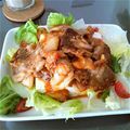 sachiko00's cooksnap of when they made ライト豚キムチ丼約400kcal！.