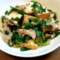 myrose's cooksnap of when they made 嬉しいカサ増し☆豚肉と厚揚げのみそ炒め★.
