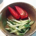 かあたらあ's cooksnap of when they made 塩麹できゅうりサラダ☆レモン風味.