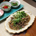 ツンドラ's cooksnap of when they made 定番♪♪✿ごぼうと豚肉の❀煮物✿.