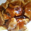 sykzak's cooksnap of when they made なんちゃって☆豚角煮丼.