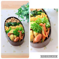 runa10's cooksnap of when they made 母のお弁当のすみっこ人参ピーマン炒め.