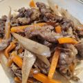 ホンジー's cooksnap of when they made ごはんが進む！牛肉とゴボウ〜✨.