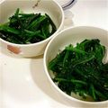 うたうことり's cooksnap of when they made ほうれん草ゴマ風味おひたし.