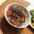 あつあげどん's cooksnap of when they made まぐろの切り落としで漬け丼.