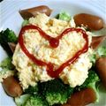 かめちん0v0's cooksnap of when they made フワフワ感激♡レンジでスクランブルエッグ.