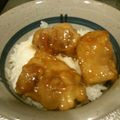 ミユ３１１'s cooksnap of when they made 我が家の照焼き　鶏照り丼.