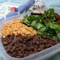 yappyパクパク's cooksnap of when they made タコライスより好きな！洋風☆そぼろ丼.
