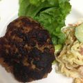 yonami's cooksnap of when they made 簡単　我が家の豆腐ハンバーグ.