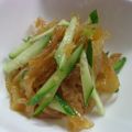 むうくん's cooksnap of when they made 箸やすめにいかが？Ⅲくらげの和え物.