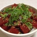 みどりぽんぽん's cooksnap of when they made 韓国風マグロ丼.
