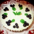 もふもふりんこ's cooksnap of when they made 簡単ブルーベリーのレアチーズケーキ.