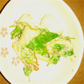 ポコポコライダー's cooksnap of when they made 三つ葉とちくわのワサビマヨネーズ和え.