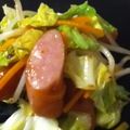 はらぺこごはん's cooksnap of when they made キャベツとウインナーのスイートチリ炒め♪.