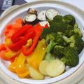 しょしょまろ's cooksnap of when they made タジン鍋で蒸し豚＆蒸し野菜.