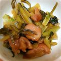 のりぴよ☆ぴよ's cooksnap of when they made ＊ご飯が進む♪セロリと鶏もも肉の炒め煮＊.