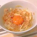 よーぐるとのにおい's cooksnap of when they made たまごのせ新たまねぎ♪♬♪.