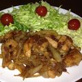 ♪かずみ♪'s cooksnap of when they made やわらかササミのにんにく醤油炒め.