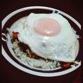 saoriiin☆'s cooksnap of when they made お魚ソーセージでスパムむすびっぽい丼ぶり.