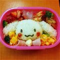 erizow3's cooksnap of when they made シリコンカップで簡単キャラ弁☆シナモ.