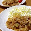 yukky0717's cooksnap of when they made 漬け時間ナシ☆生姜焼き.