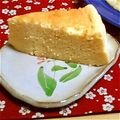 みこ姐さん's cooksnap of when they made ＊お芋のスフレチーズケーキ＊.