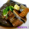 おはなかな's cooksnap of when they made 茄子と焼き穴子の煮物.