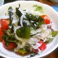 ユーロン's cooksnap of when they made 新玉ねぎ＆わかめ＆じゃこのマリネサラダ.