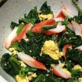 こけみ29's cooksnap of when they made ♦春の野原（ほうれん草の✿花畑おひたし）.
