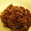 burger's cooksnap of when they made ショウガの佃煮.